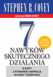 7 nawyków skutecznego działania. 52 karty z wyzwaniem i inspiracją na każdy tydzień roku
